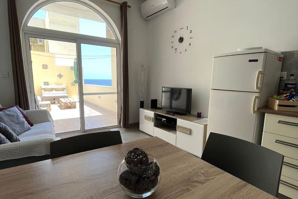 Serenity Sea-View Maisonette Marsalforn Luaran gambar